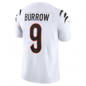 Cincinnati Bengals Tröjor Joe Burrow 9 Nike Vit 2021 NFL Draft - Herr